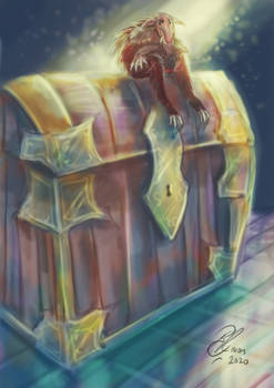 Sketchy birthday card 2020