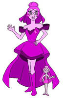 Diamond Fusion- Magenta by ObscureFanArtist
