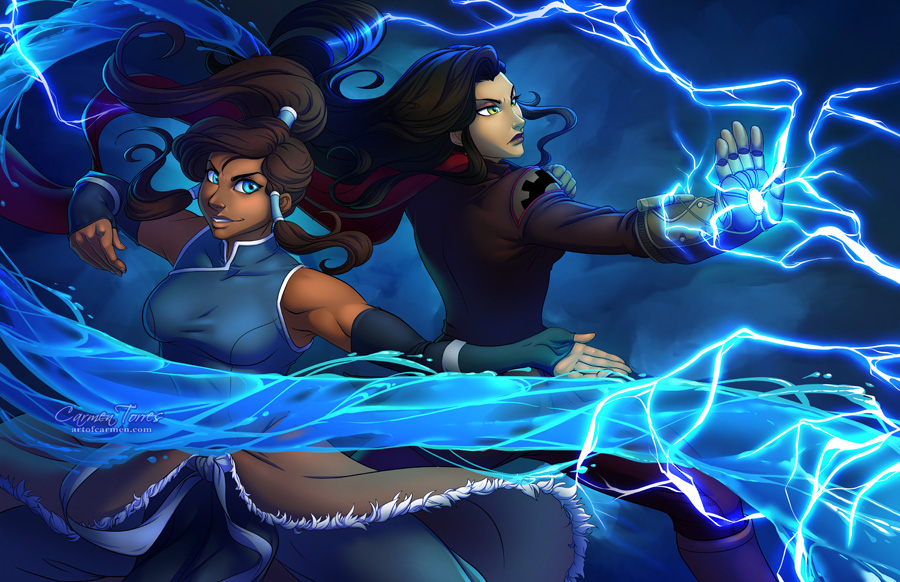 Korra and Asami