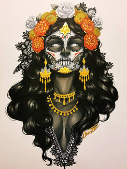 Catrina Copic Portrait 01