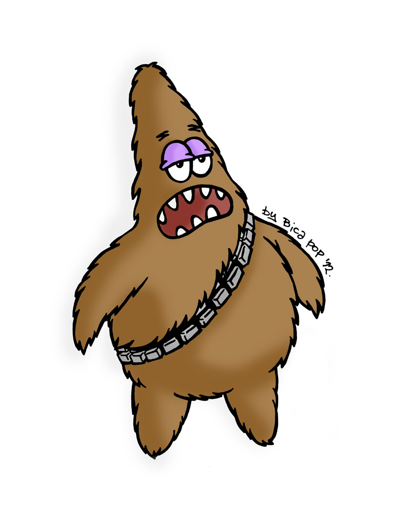 Patrick as Chewbacca