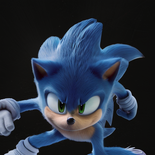 Sonic movie design pose by lolacute123456 on DeviantArt