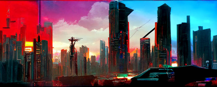 Cyberpunk Downtown