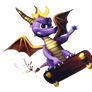 Spyro: Year of the Dragon - PAL Cover - Spyro