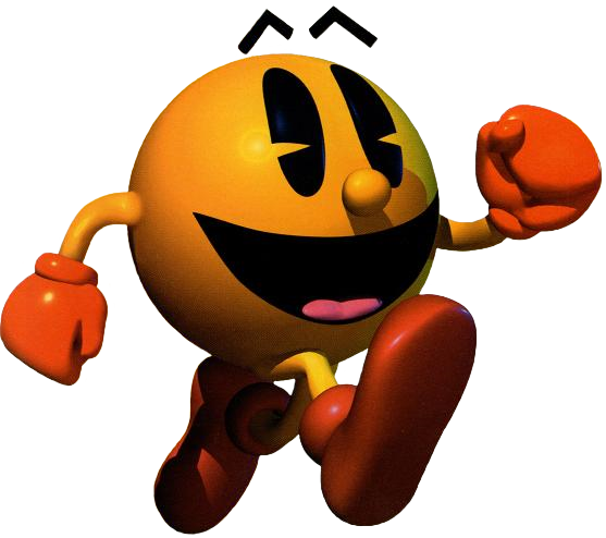 Patga Pac Man Renders Pac-Man - Early 3D Render by PaperBandicoot on DeviantArt