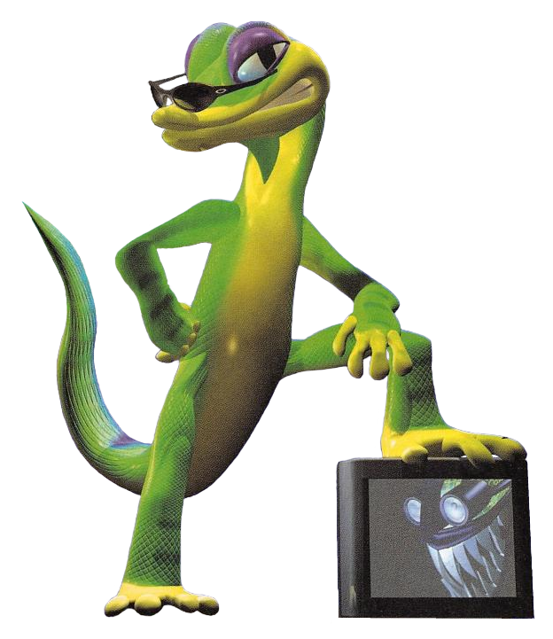 Gex Enter the Gecko Gex Monitor by PaperBandicoot on DeviantArt