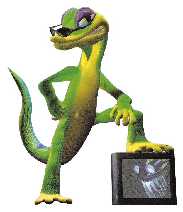 Gex Enter The Gecko Gex Monitor By Paperbandicoot On Deviantart