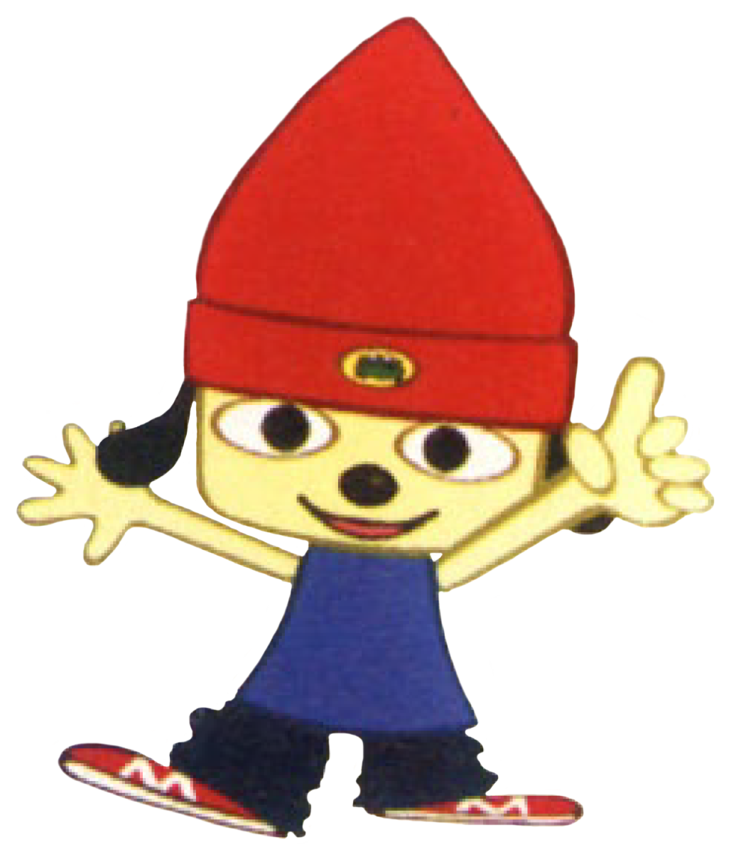 PaRappa The Rapper (PS1) - Parappa - Point by PaperBandicoot on DeviantArt