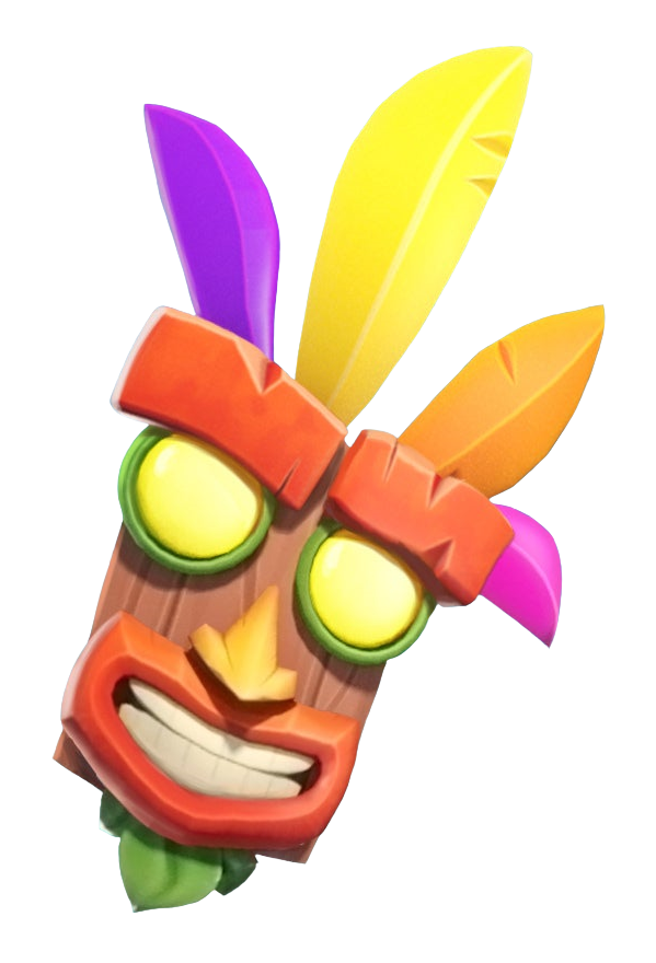 Aku Mask Crash Bandicoot - Crash Bandicoot Aku Aku Png,Crash