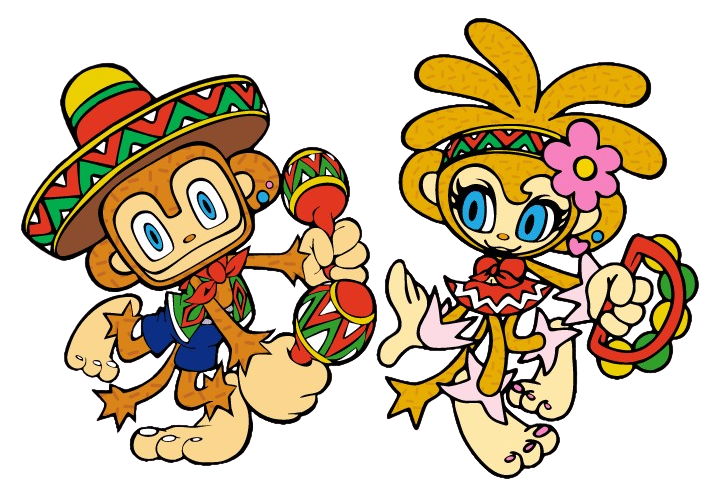 Samba de Amigo: Ver. 2000 - Amigo and Amiga by PaperBandicoot on DeviantArt