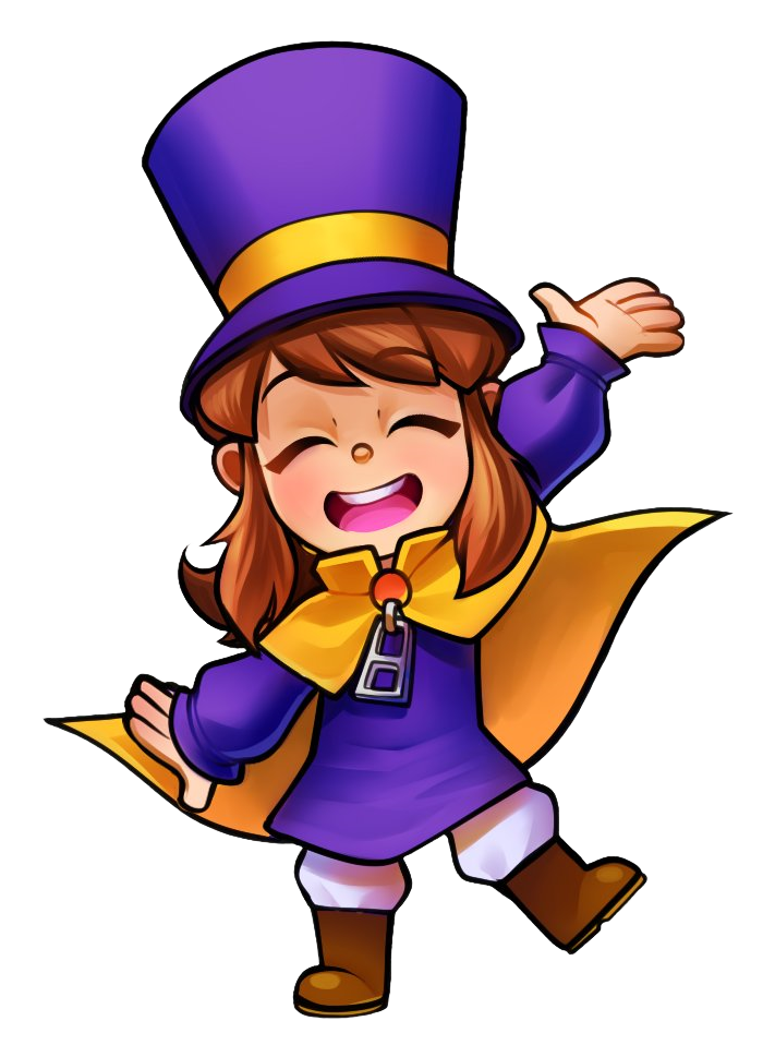 A Hat in Time - Hat Kid - Celebrate by PaperBandicoot on DeviantArt