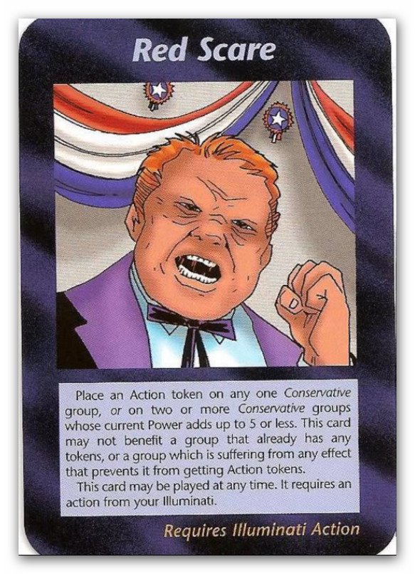 Illuminati Cards - Red Scare