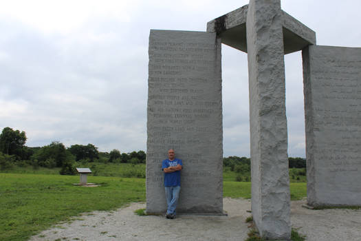 Me at the GEORGIA GUIDESTONES