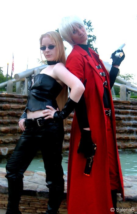 Dante and Trish cosplay