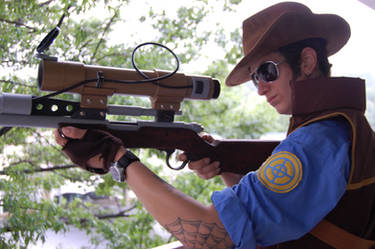 BLU Sniper cosplay