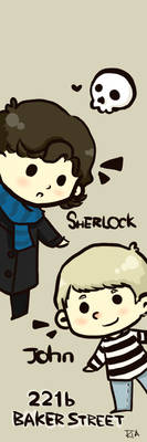 Johnlock Bookmark