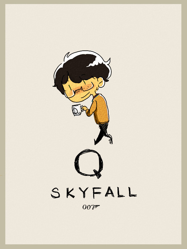 Wallpaper Skyfall Q