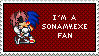 I'm a Sonamy.EXE Fan Stamp (Version 2)