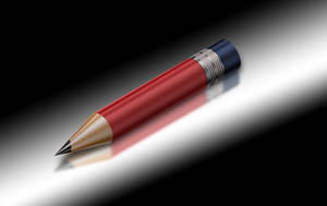 Red Coloured Pencil