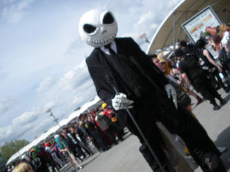 Jack Skellington at the London Expo May 25th 2013