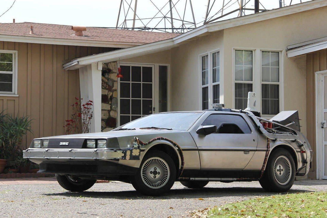 Time Machine Vehicles DeLorean Time Machine Car by K8XUZG on DeviantArt