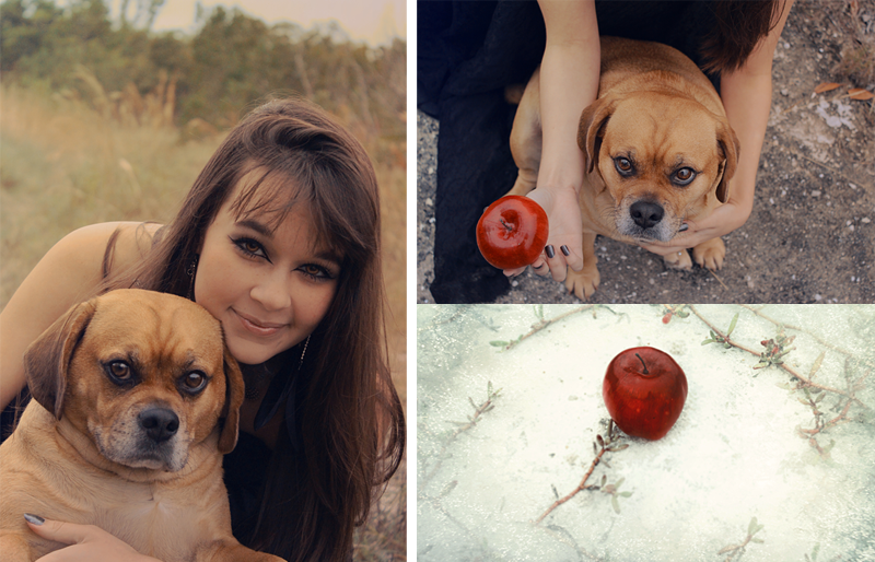 Behind the scenes Snow White photoshoot