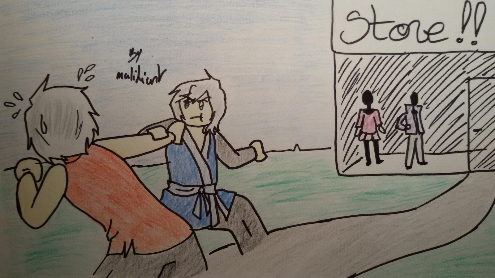 Ninjago oc's-Aodh and Leopah #14