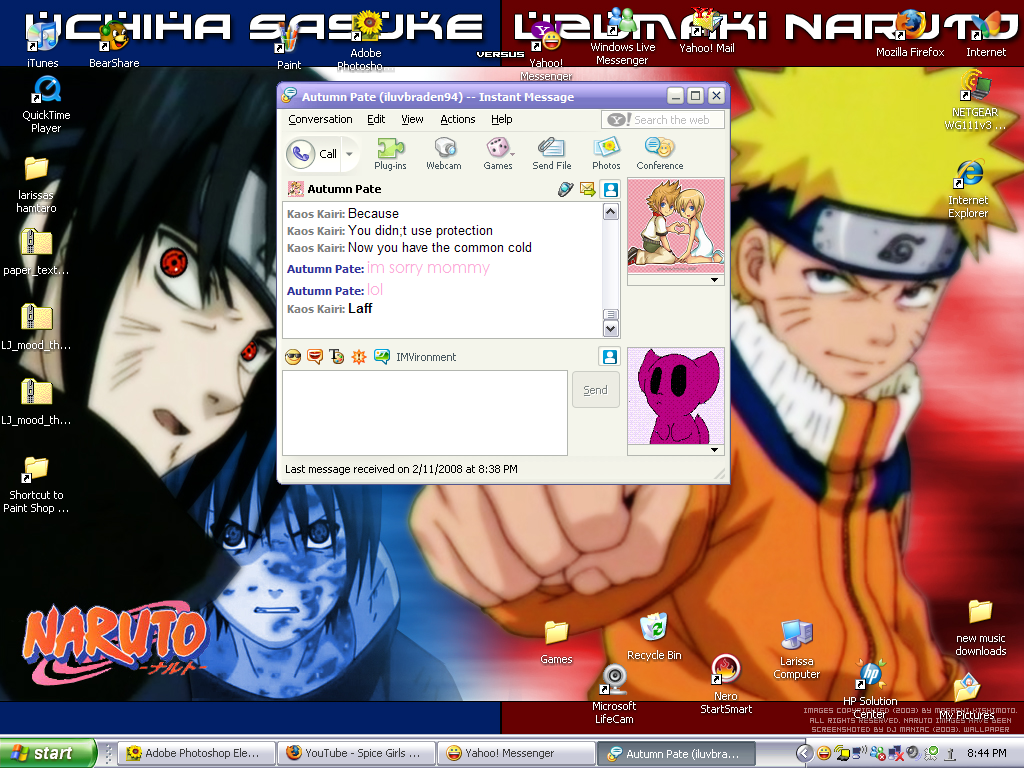 Naruto desktop