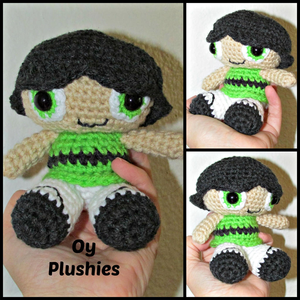 Crochet Powerpuff Buttercup Amigurumi