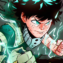 Midoriya Izuku by Marlon Diniz. Colors by me.