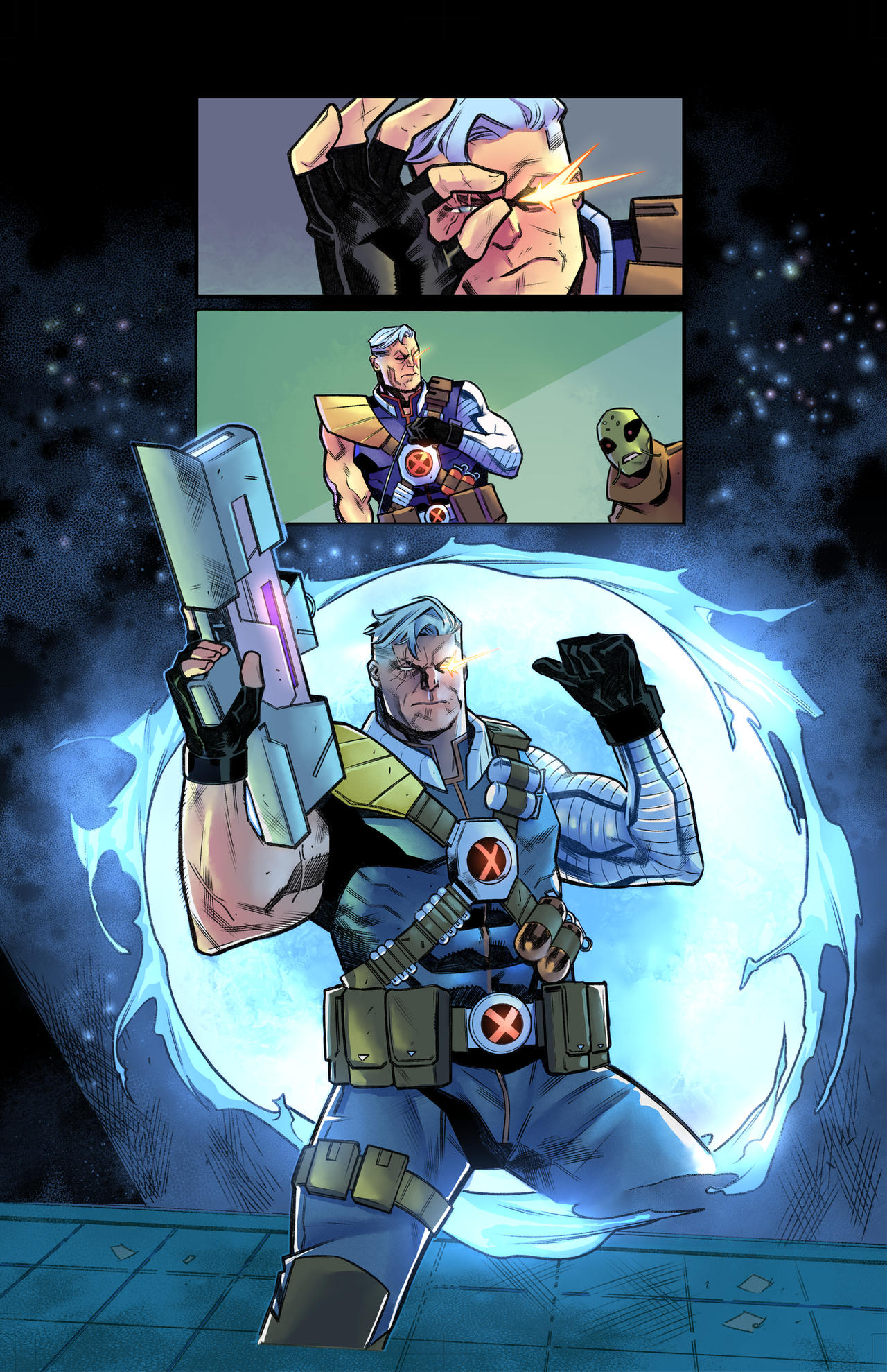 Color Sample, page by Roi Mercado. Color by me.