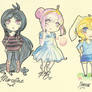 Marceline, PB, and Fionna