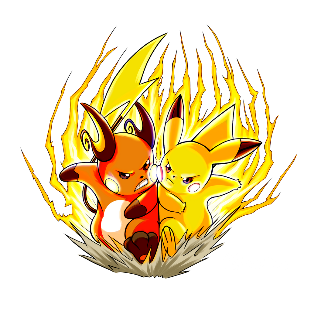 Pikachu Vs Raichu By Nevergiveup1 On DeviantArt pikachu-vs-raichu-by-nevergiveup1-on-deviantart