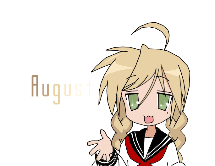 Lucky August :3