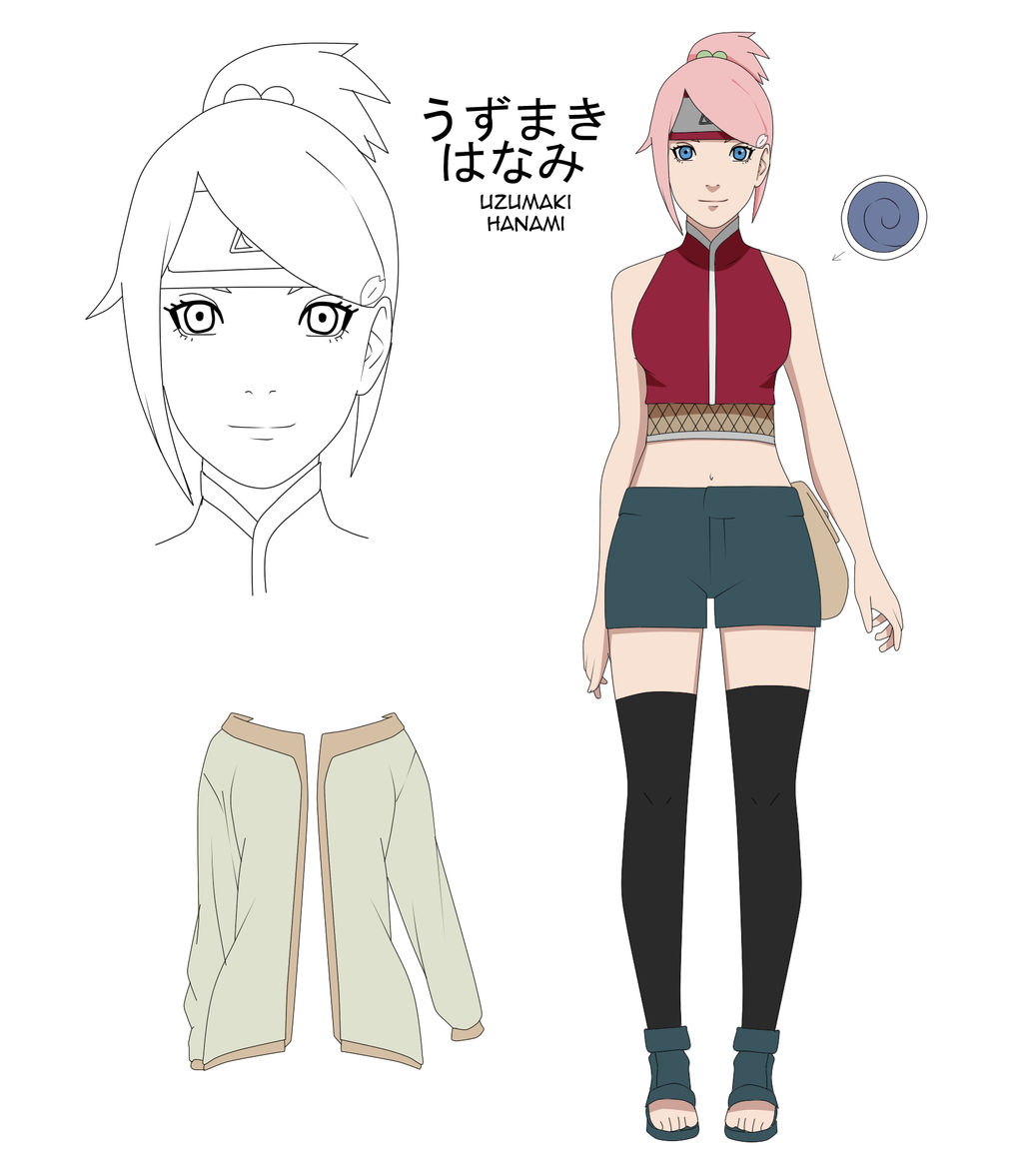 Uzumaki Hanami 15-17 years old