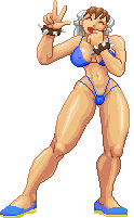 Chun li in bikini