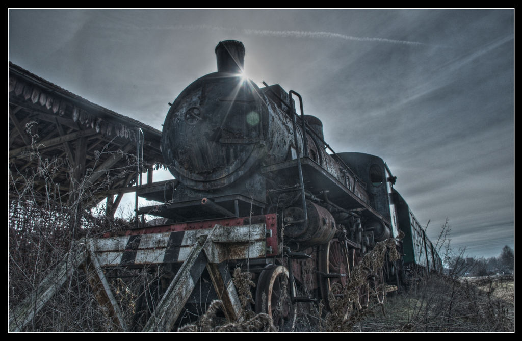 Rusty Ruby Train Old Rusty Train by mauromago on DeviantArt