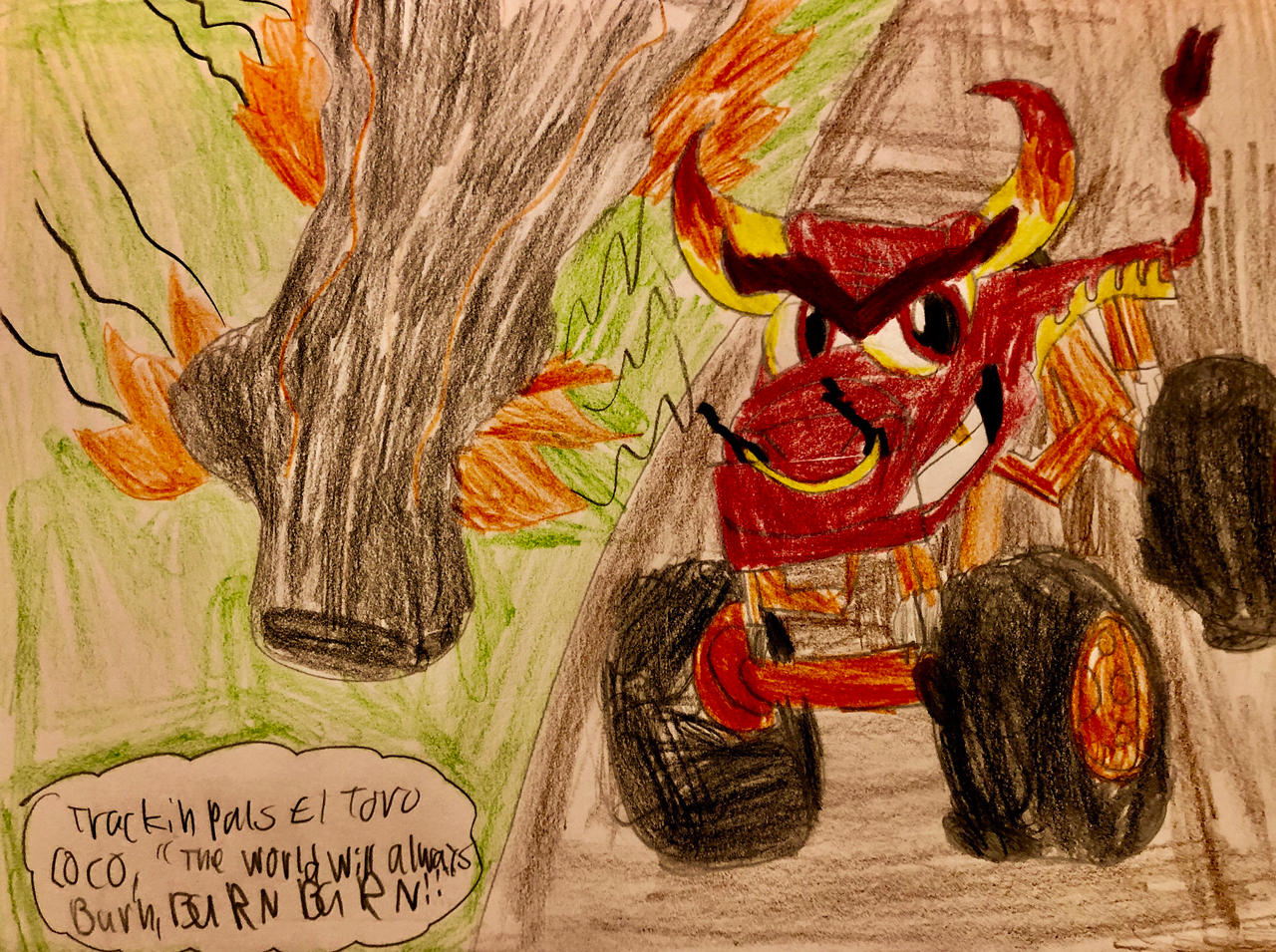 El Toro Loco Truckin Pals (2) by CarnoProductions on DeviantArt