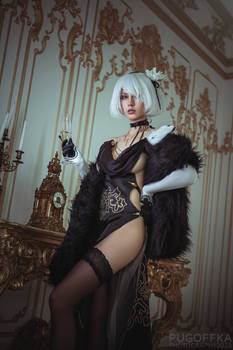 2B cosplay (Nier: Automata)