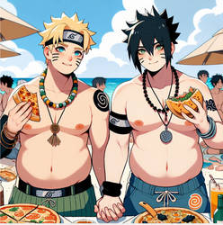 Sasuke and Naruto 8