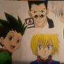 Hunter x Hunter - Gon, Killua, Kurapica, Leorio