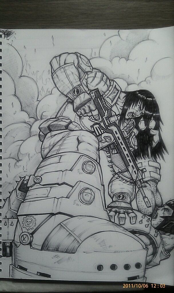 GOW inspired sketch.