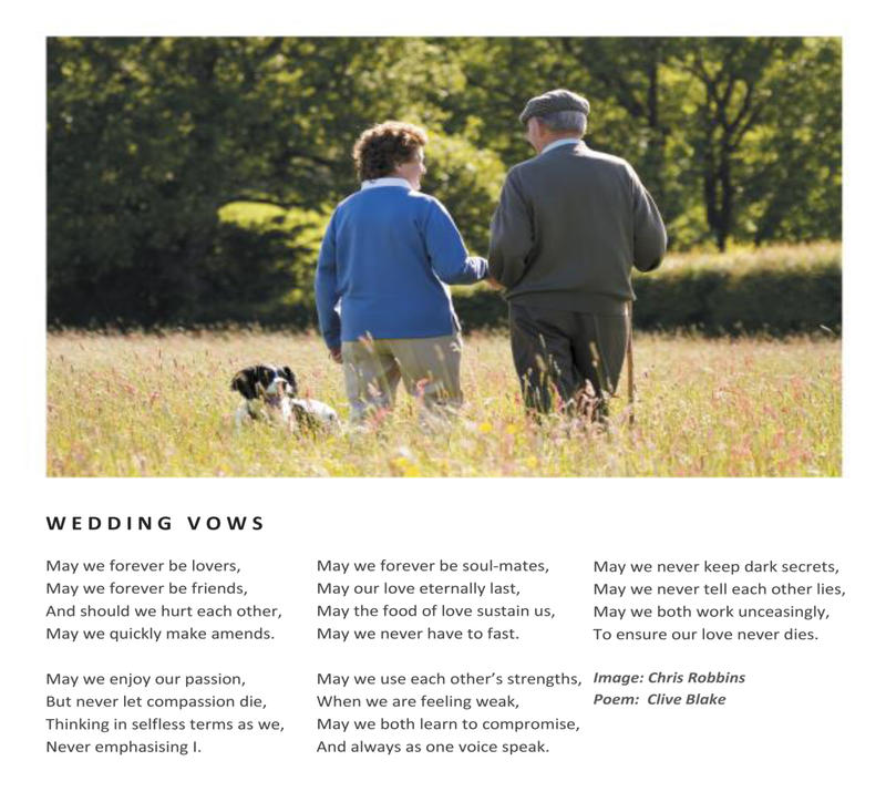 Wedding Vows  -Wedding Poem  -Wedding Poetry