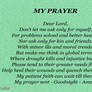 Prayer poem My Prayer -Prayer poetry by CliveBlake