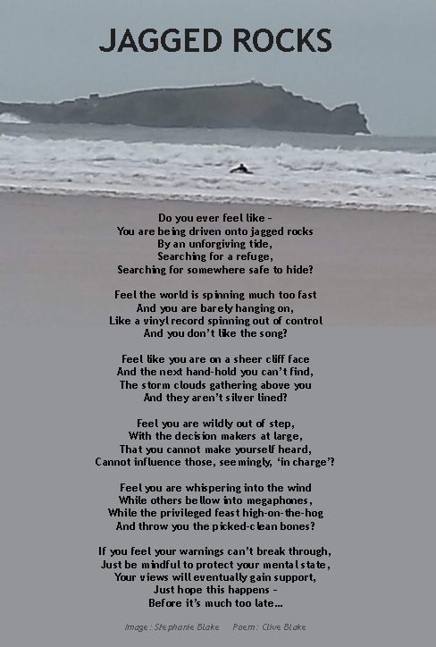 Jagged Rocks poem -Cornish Poet Clive Blake poetry by CliveBlake on ...