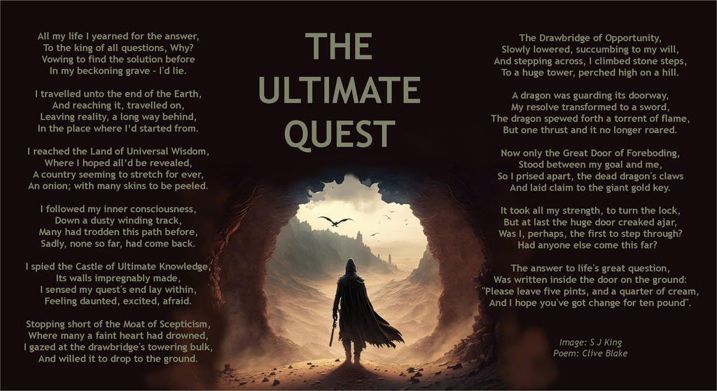The Ultimate Quest poem +bord Clive Blake and zh84 by CliveBlake on ...