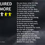 Required No More poem +bord poetry by Clive Blake