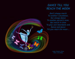 Dance poem Dance Till You Reach the Moon CB and BT