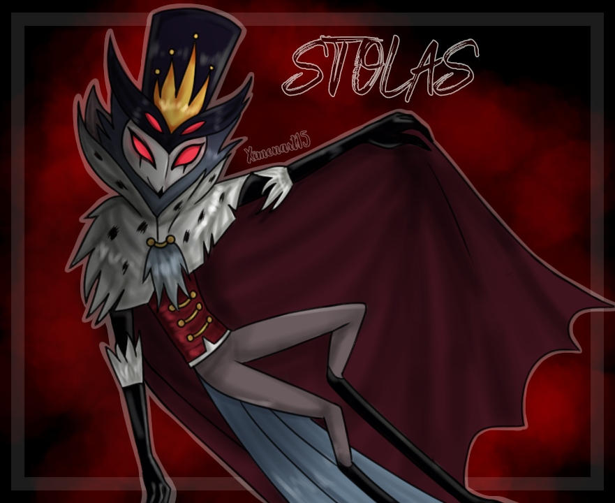 Stolas True Form Stolas: Helluva Boss by Ximenart15 on DeviantArt