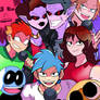 FNF Characters by Ximenart15 on DeviantArt